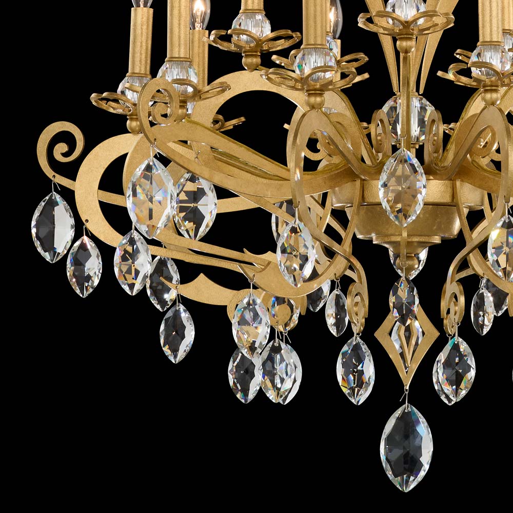 Persephone Chandelier in Detail.