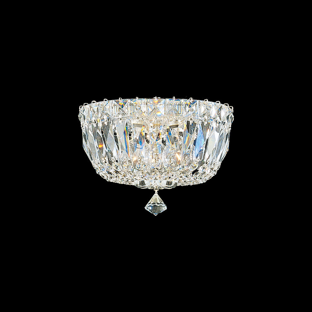 Petit Crystal Deluxe Flush Mount Ceiling Light in Detail.