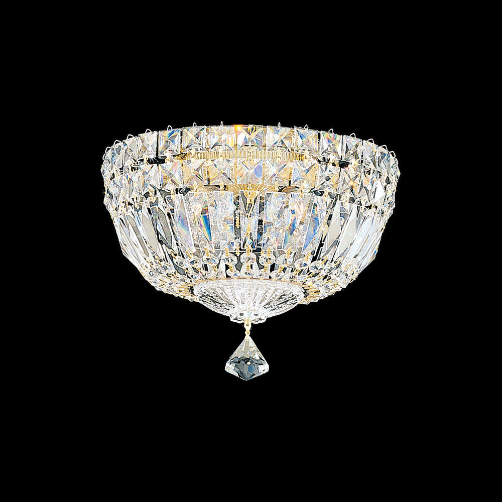 Petit Crystal Deluxe Flush Mount Ceiling Light in Detail.