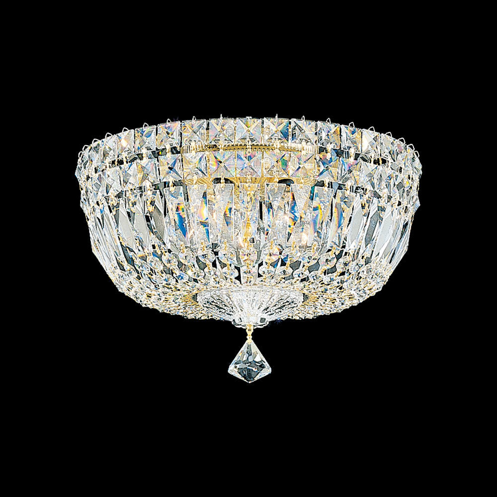 Petit Crystal Deluxe Flush Mount Ceiling Light in Detail.