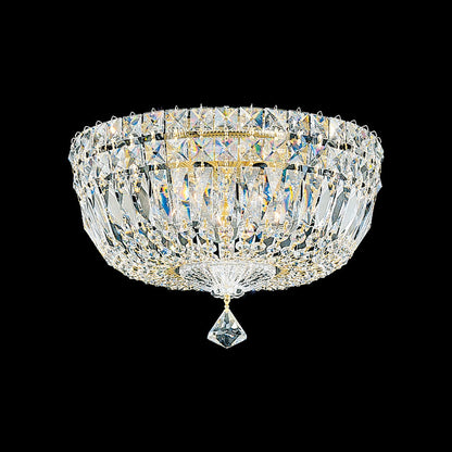Petit Crystal Deluxe Flush Mount Ceiling Light in Detail.