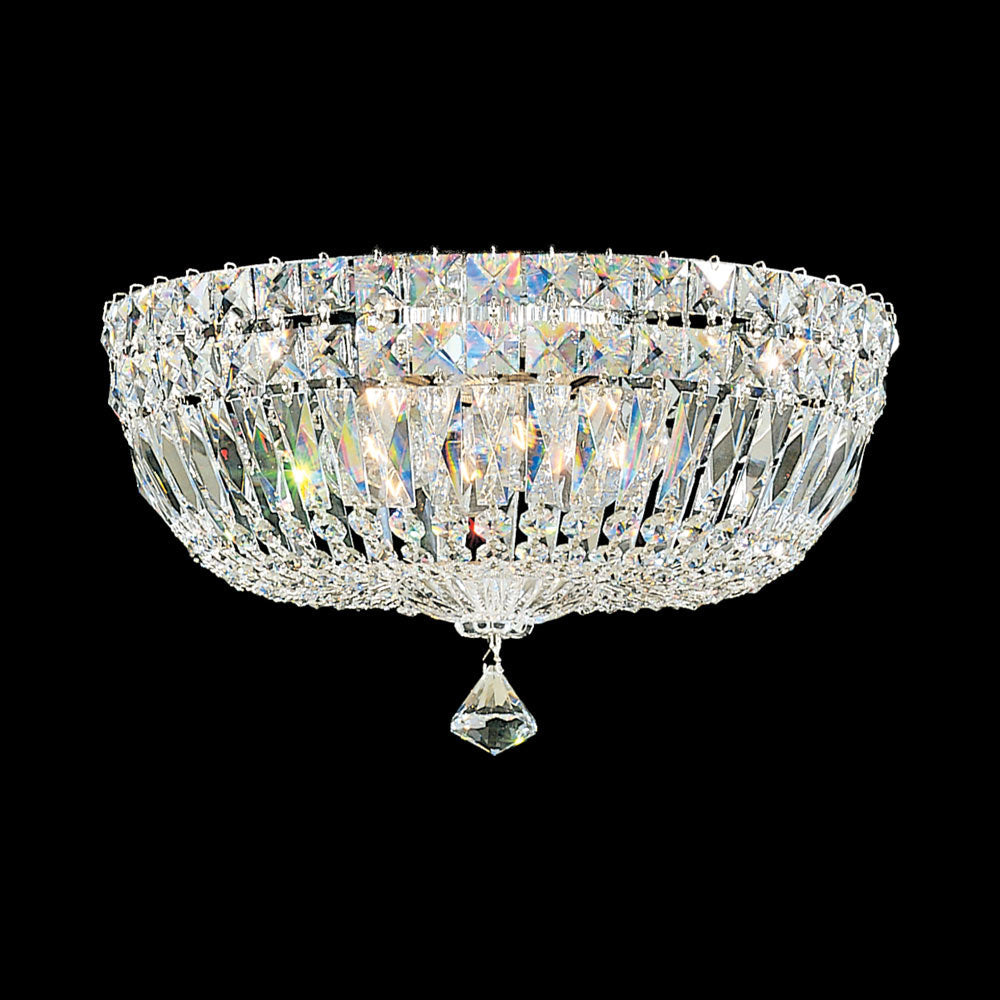 Petit Crystal Deluxe Flush Mount Ceiling Light in Detail.