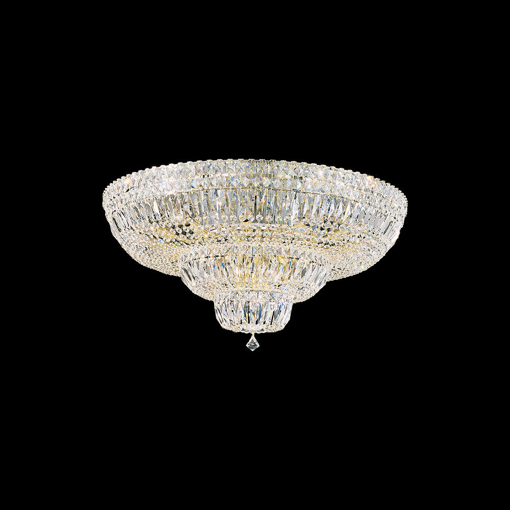 Petit Crystal Deluxe Multi Tier Flush Mount Ceiling Light in Detail.