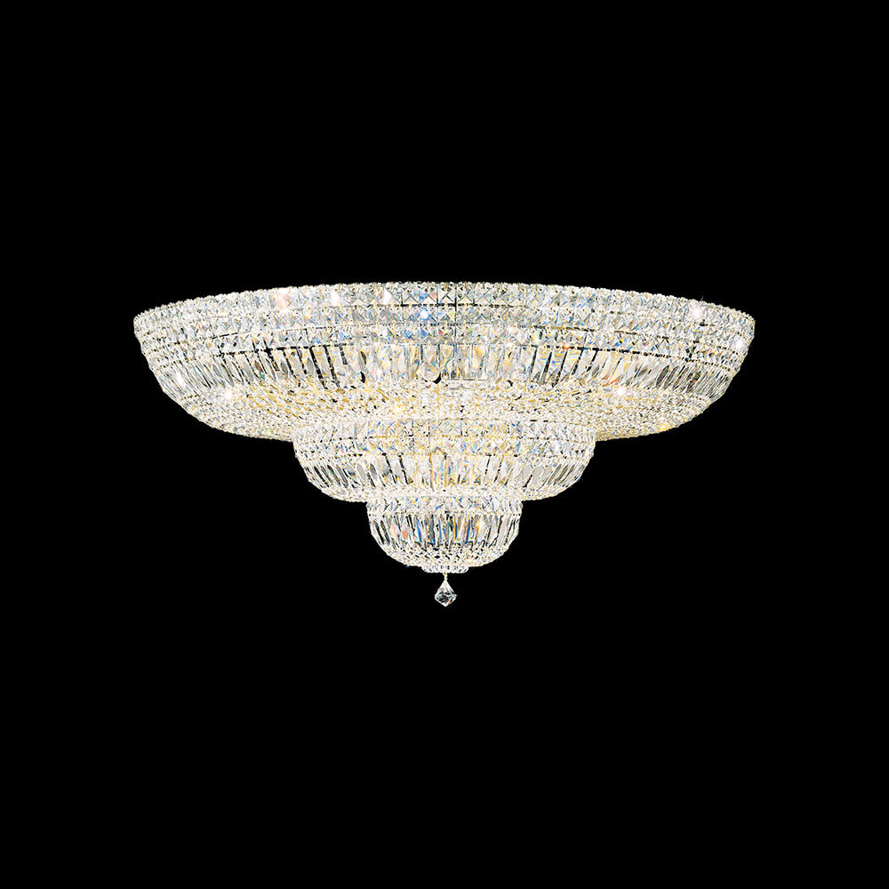 Petit Crystal Deluxe Multi Tier Flush Mount Ceiling Light in Detail.