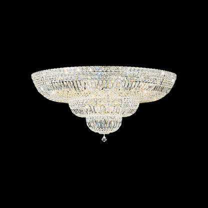 Petit Crystal Deluxe Multi Tier Flush Mount Ceiling Light in Detail.