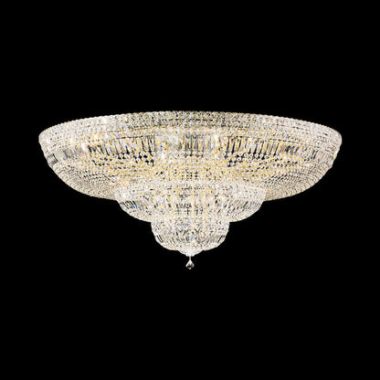 Petit Crystal Deluxe Multi Tier Flush Mount Ceiling Light in Detail.