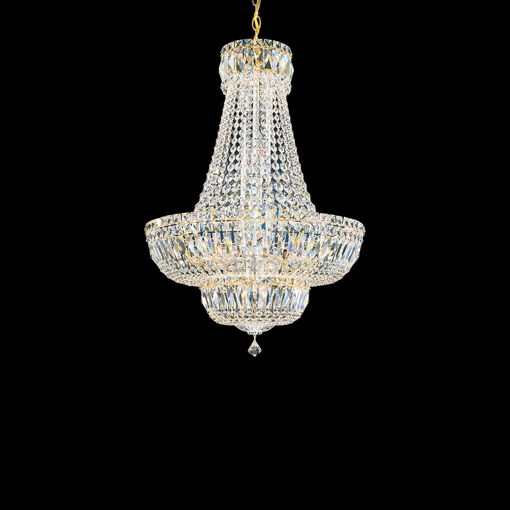 Petit Crystal Deluxe Pendant Light in Aurelia (Radiance Crystal/31-Inch).