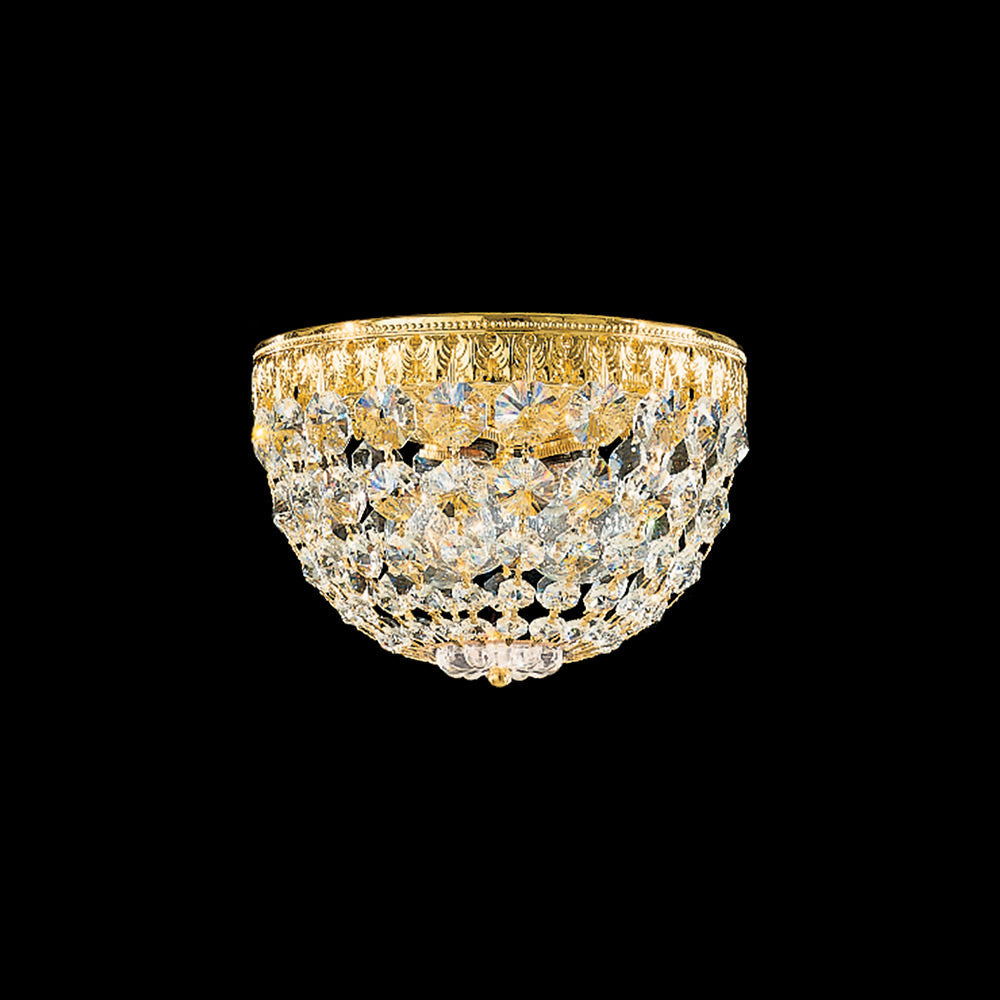Petit Crystal Flush Mount Ceiling Light in Detail.