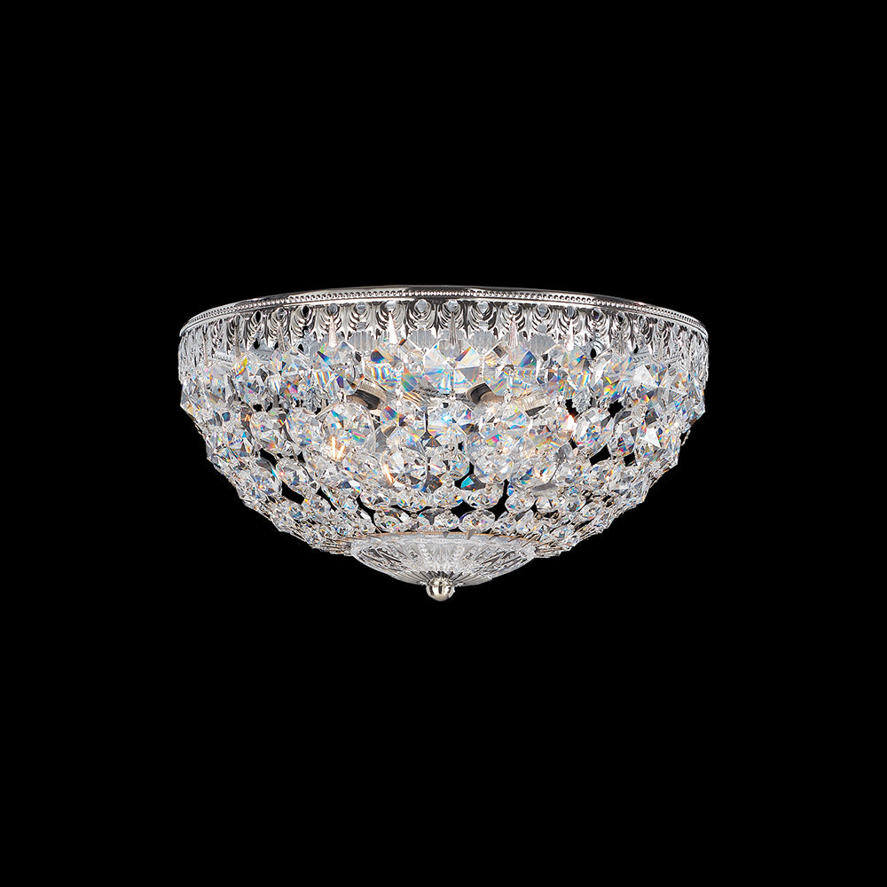 Petit Crystal Flush Mount Ceiling Light in Detail.
