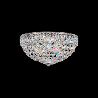 Petit Crystal Flush Mount Ceiling Light in Detail.