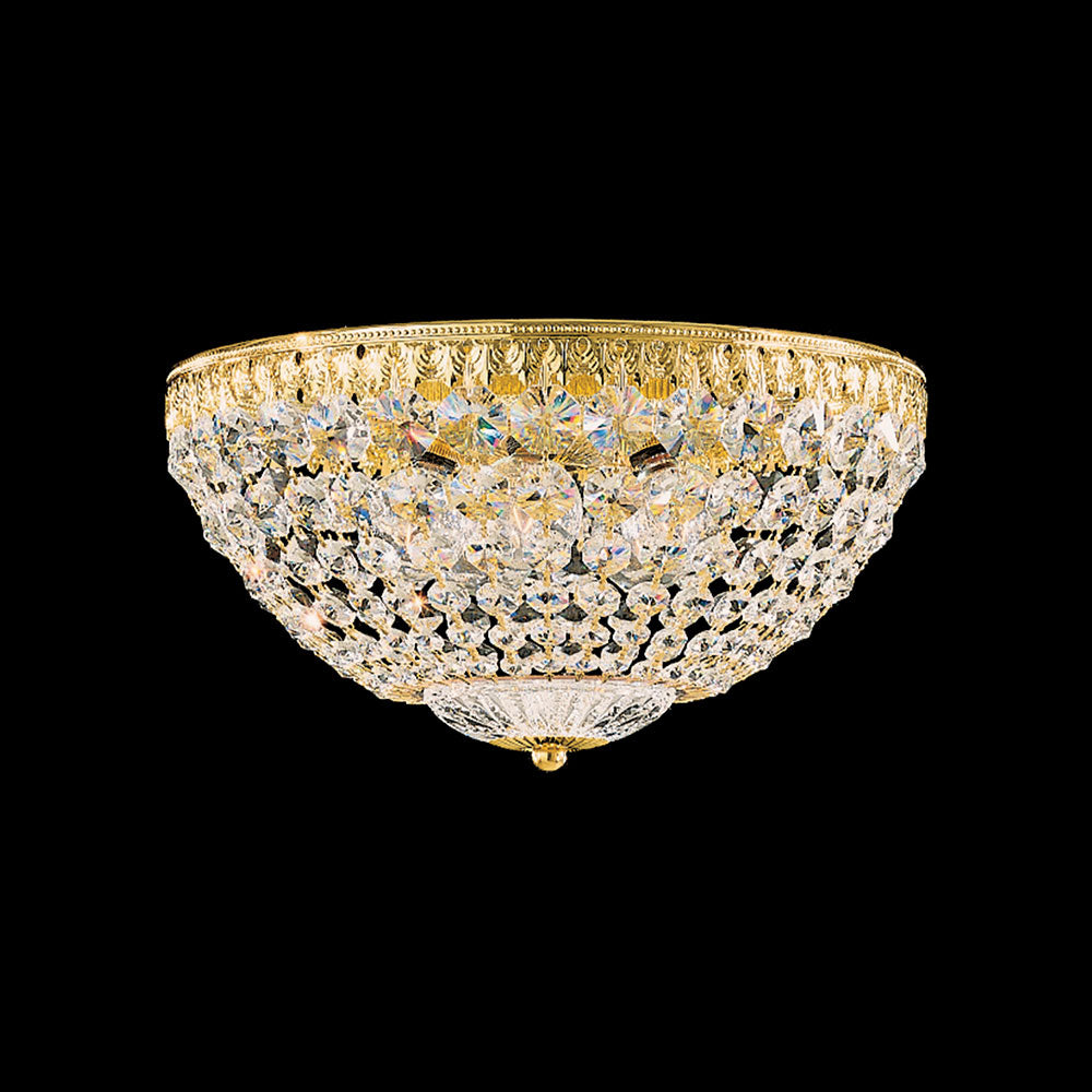 Petit Crystal Flush Mount Ceiling Light in Detail.