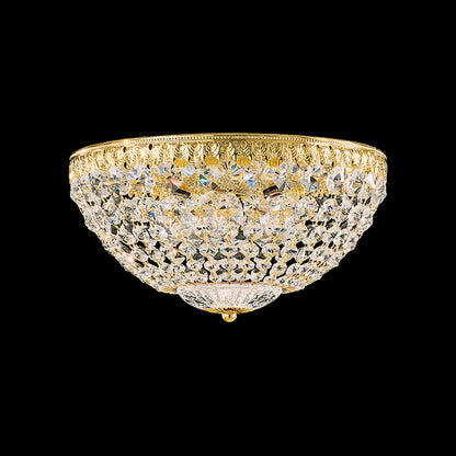 Petit Crystal Flush Mount Ceiling Light in Detail.
