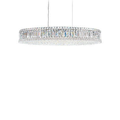 Plaza Linear Pendant Light in Clear Optic (34-Inch).