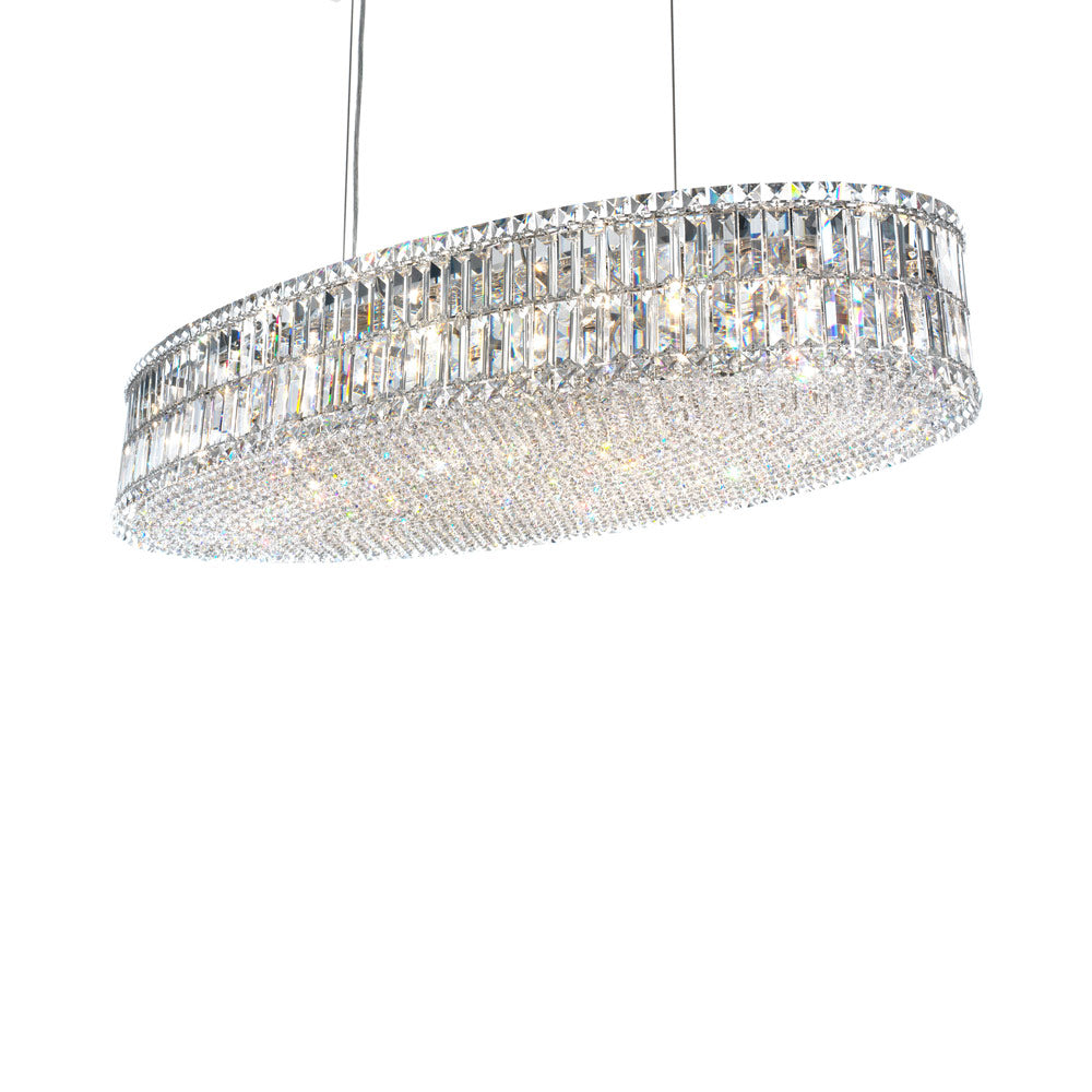 Plaza Linear Pendant Light in Detail.