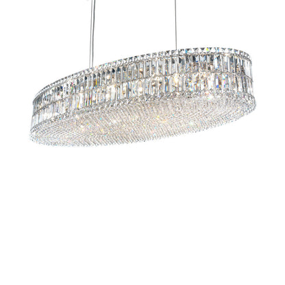 Plaza Linear Pendant Light in Detail.