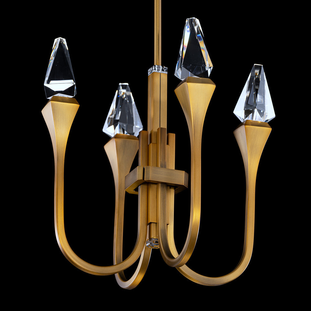 Plumeria LED Pendant Light in Detail.