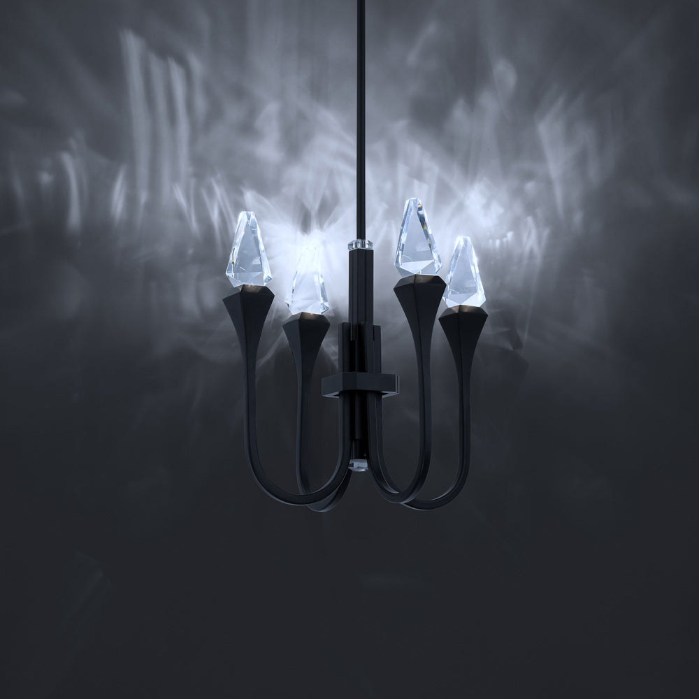 Plumeria LED Pendant Light in Detail.