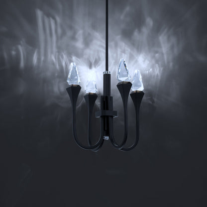 Plumeria LED Pendant Light in Detail.