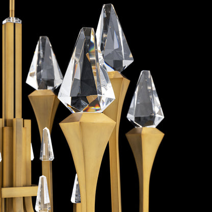 Plumeria LED Pendant Light in Detail.