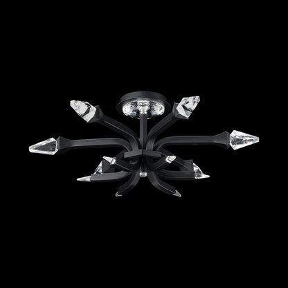 Plumeria LED Semi Flush Mount Ceiling Light.