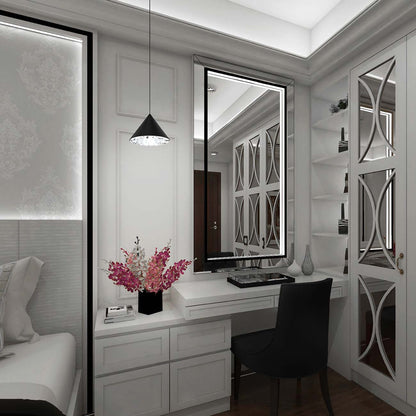 Primrose LED Mini Pendant Light in bedroom.