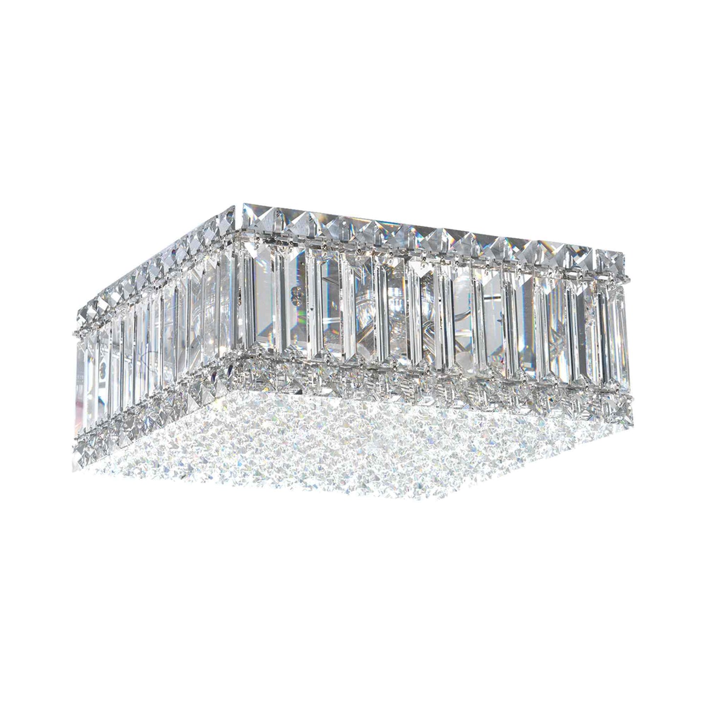 Quantum Flush Mount Ceiling Light (Clear Optic).