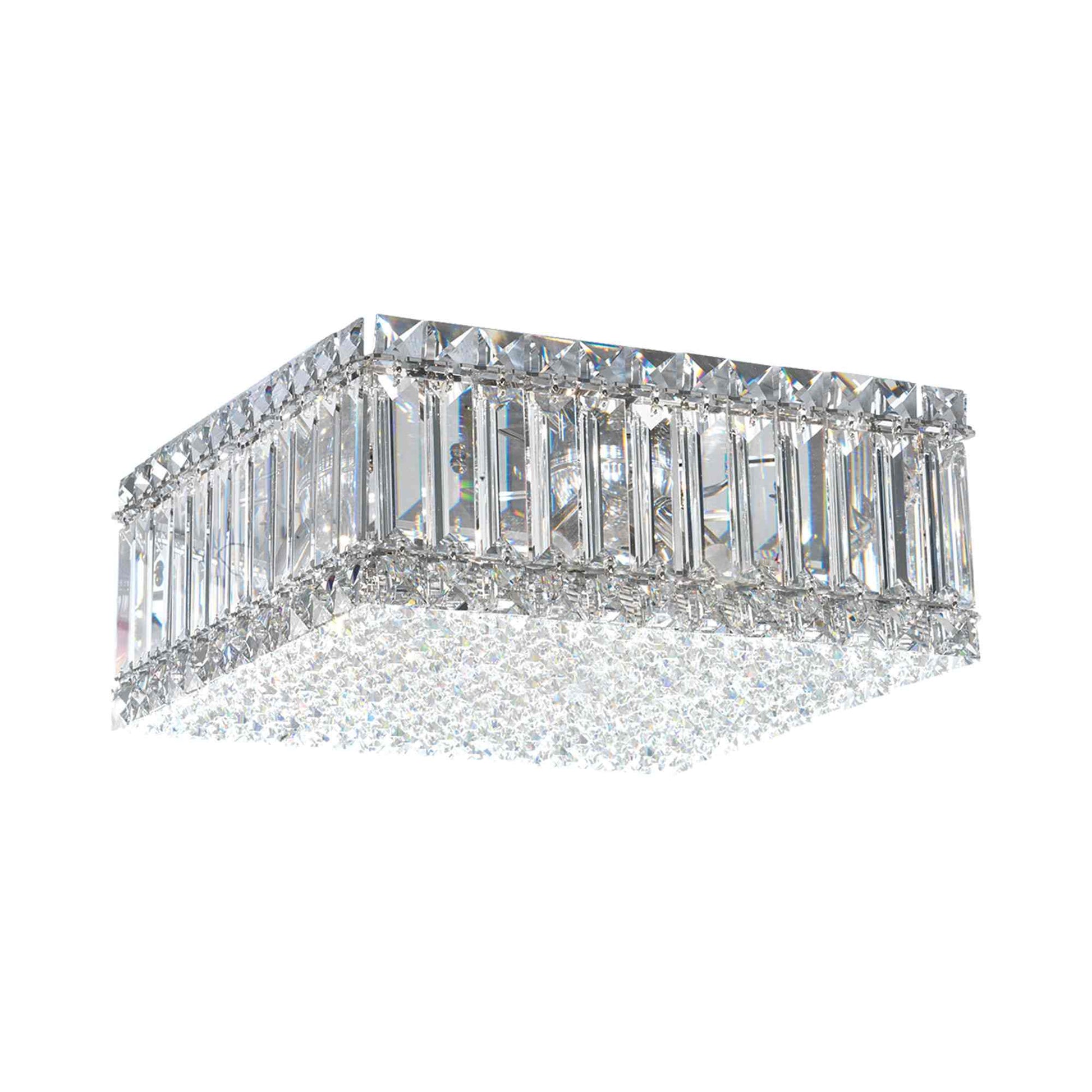 Quantum Flush Mount Ceiling Light (Clear Optic).