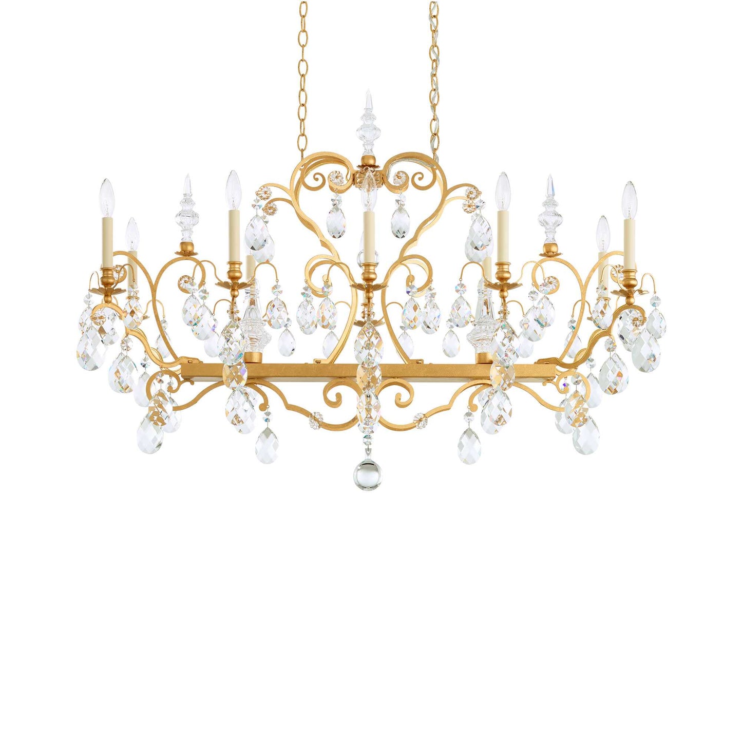 Renaissance Linear Chandelier.