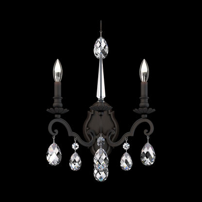 Renaissance Nouveau Wall Light in Black.