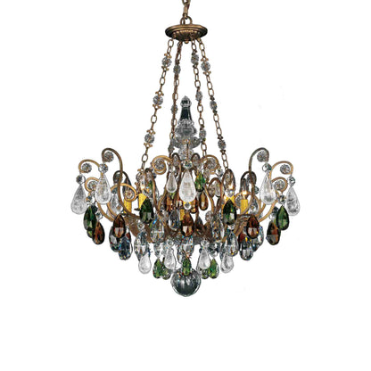Renaissance Rock Crystal Pendant Light.