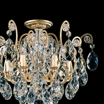 Renaissance Semi Flush Mount Ceiling Light in Detail.