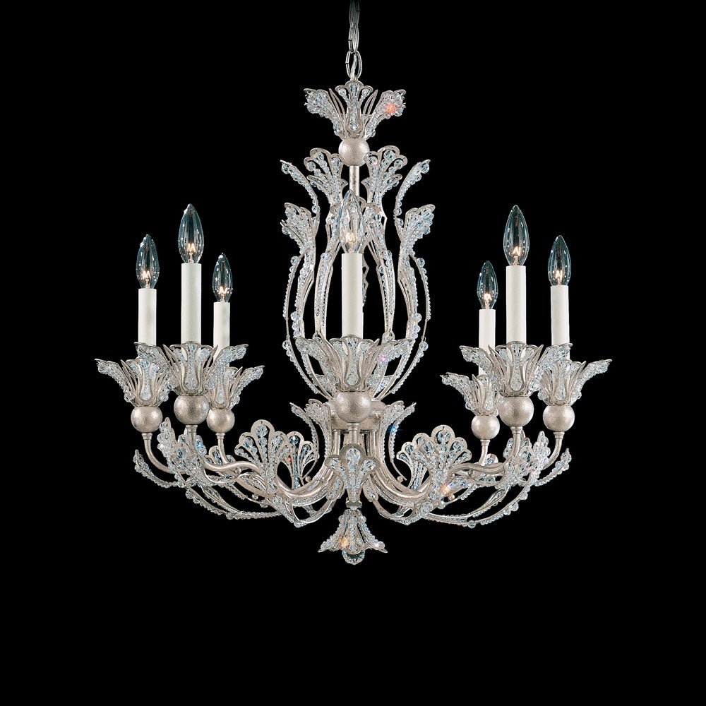 Rivendell Chandelier in Antique Silver (8-Light/B10).