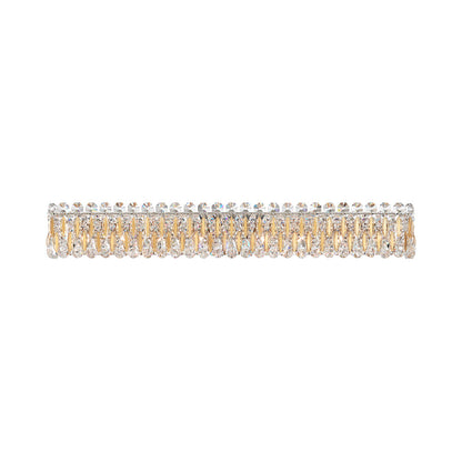 Sarella Bath Vanity Light in Heirloom Gold (Crystal Heritage Crystal/8-Light).