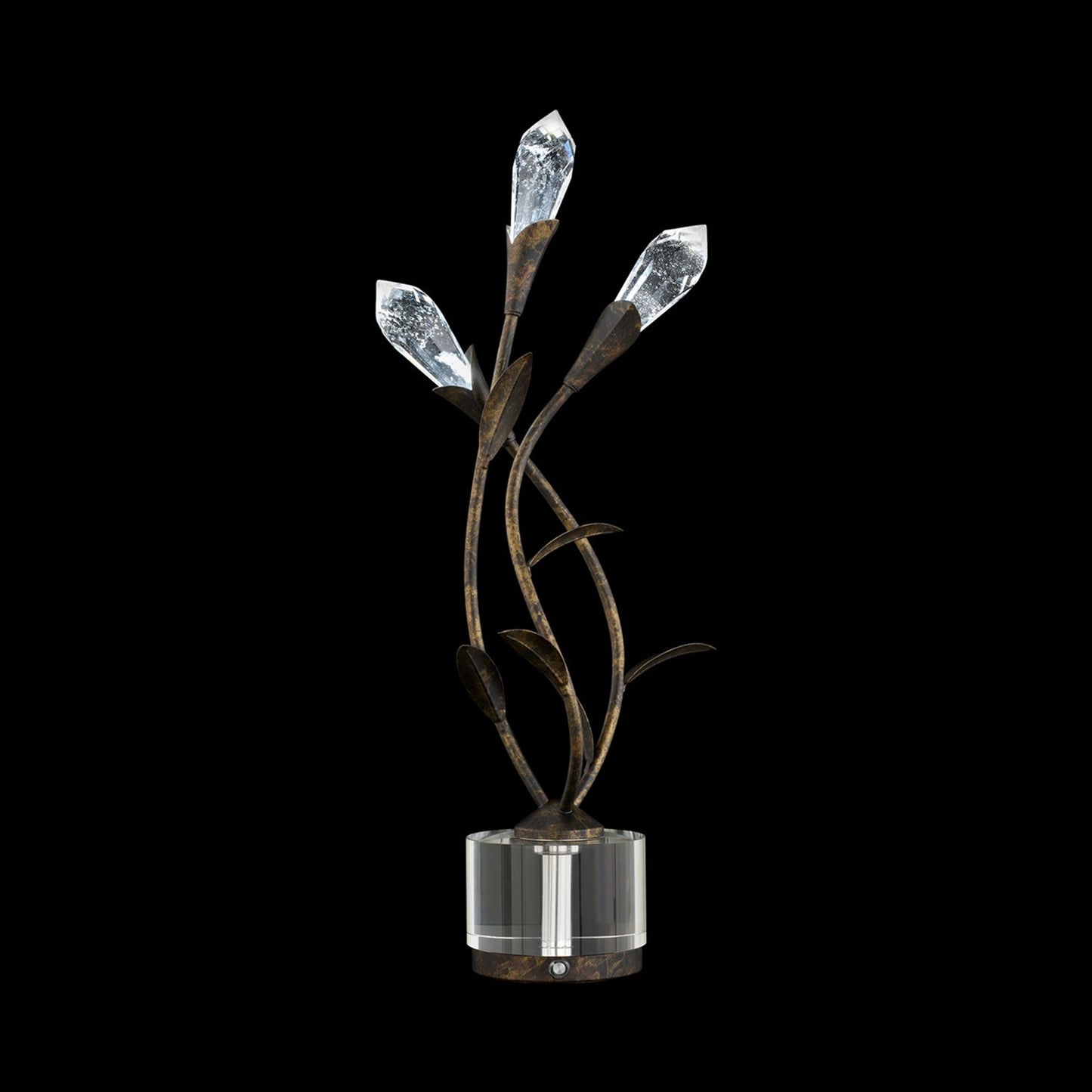 Secret Garden LED Table Lamp in Heirloom Bronze.