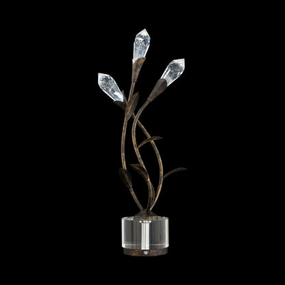 Secret Garden LED Table Lamp in Heirloom Bronze.