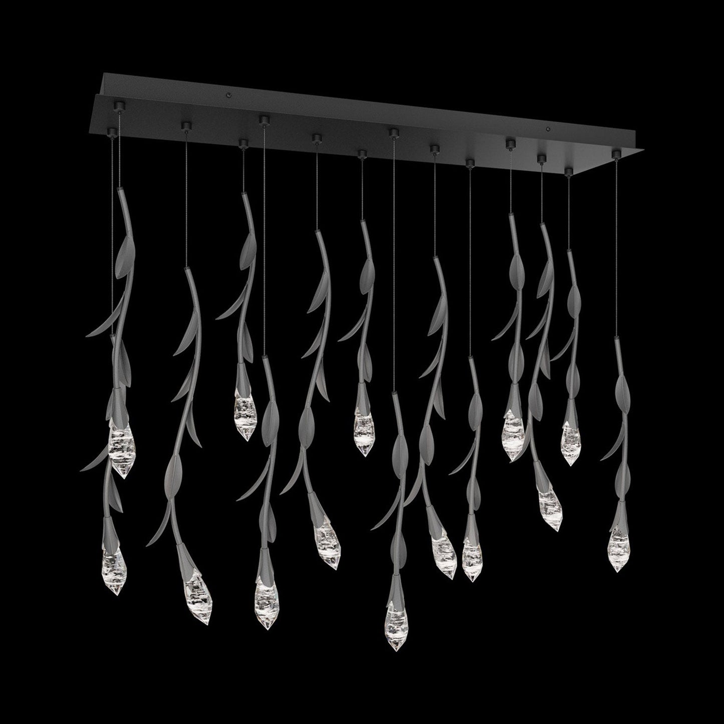 Secret Garden Linear LED Multi Light Pendant Light in Detail.