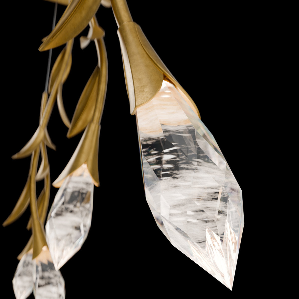 Secret Garden Linear LED Multi Light Pendant Light in Detail.