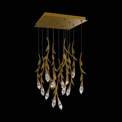 Secret Garden Square LED Multi Light Pendant Light.