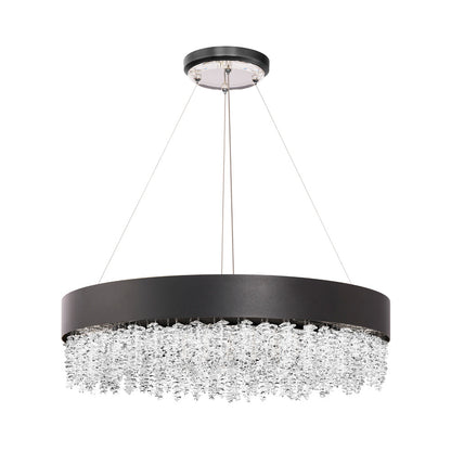 Soleil LED Pendant Light in Black.