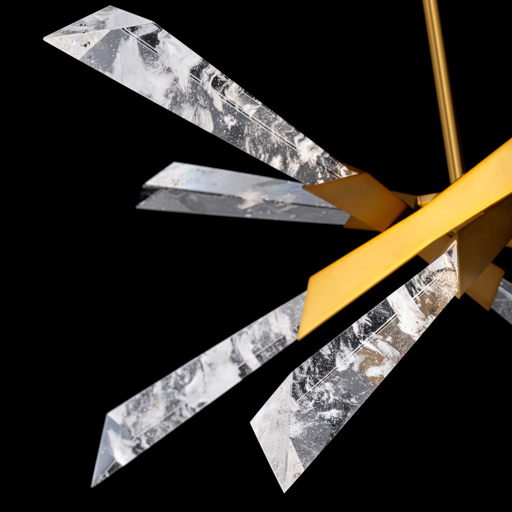 Solitude LED Semi Flush Mount Ceiling Light in Detail.