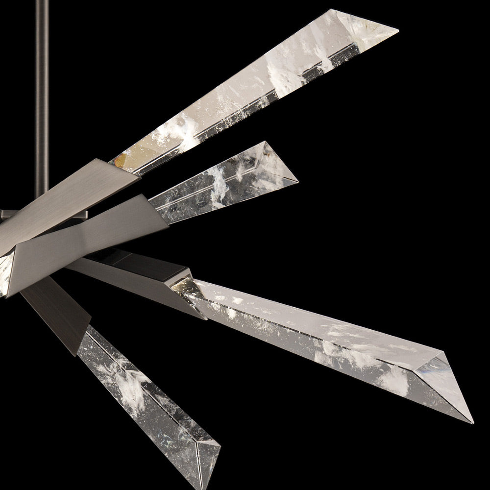 Solitude LED Semi Flush Mount Ceiling Light in Detail.