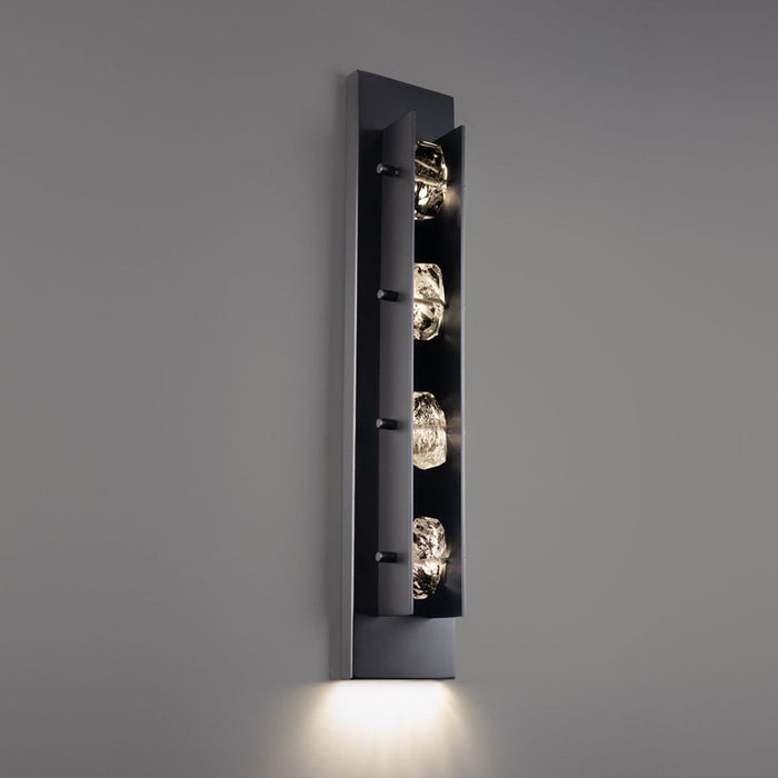 Strata Outdoor LED Wall Light in Detail.