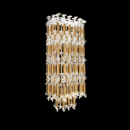 Tahitian LED Wall Light in Heirloom Gold.