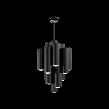 Tamara LED Pendant Light in Aged Brass (31.5-Inch).