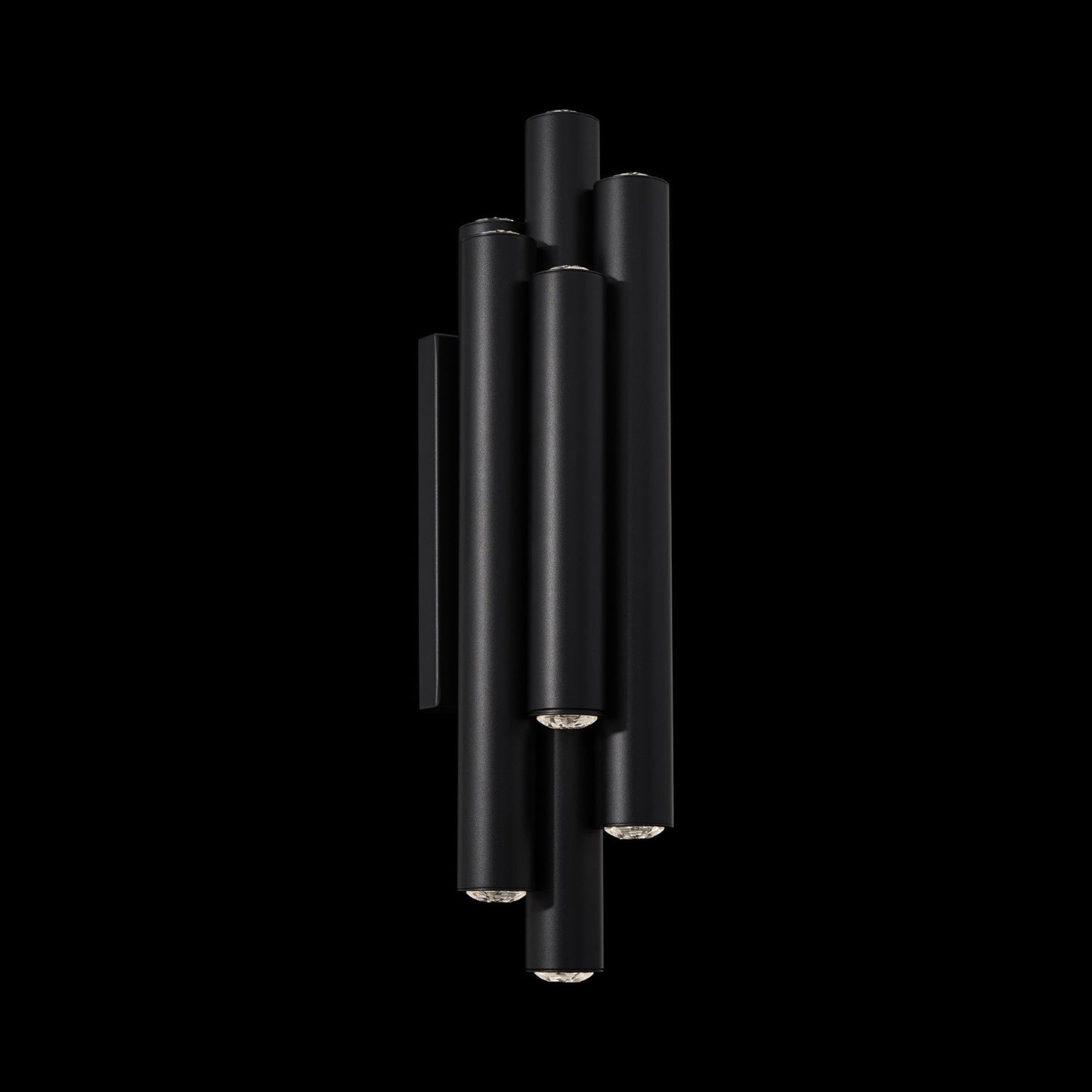 Tamara LED Wall Light in Black.
