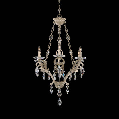 Tamerlaine Chandelier in Antique Silver (6-Light).