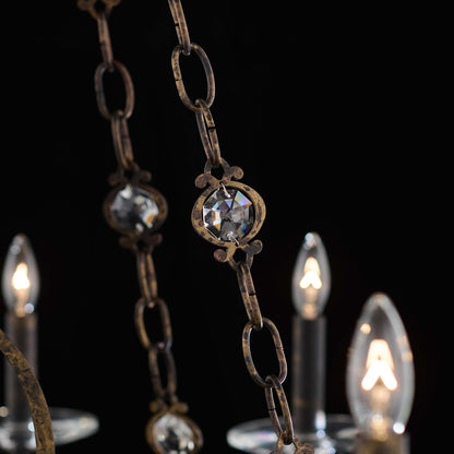 Tamerlaine Chandelier in Detail.
