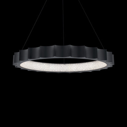 Tarte LED Pendant Light in Black.