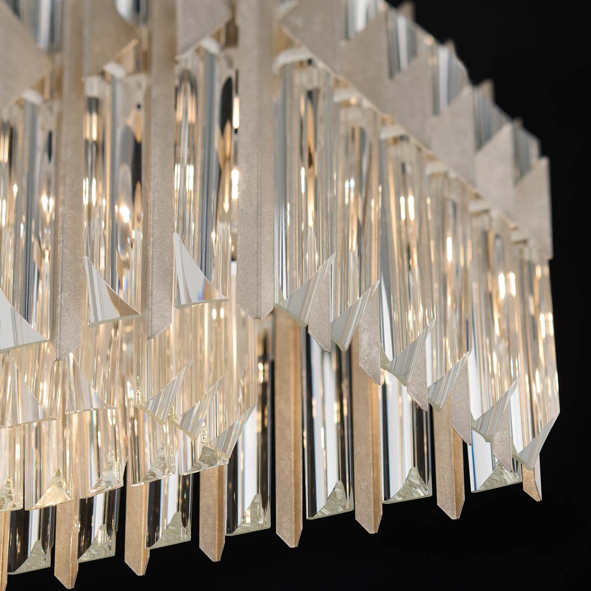 Terina Linear Pendant Light in Detail.