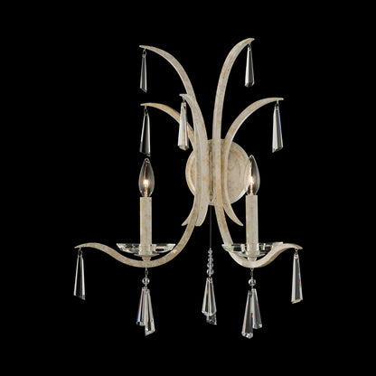Tinsley Wall Light in White Gold.